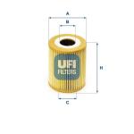 Yag Filtresi Bmw M57 D30 E46 E39 E38 E53 306d1 Rover Range 3 - UFI 2503000