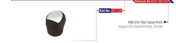 VITES TOPUZU KROM CLIO II-KNG III - URS 122K
