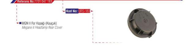FAR ARKA KAPAGI KAUCUK MEGANE II - URS 183