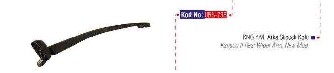 SILECEK KOLU ARKA KNG III YM - URS 738
