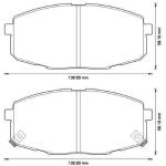 ON BALATA HYUNDAI I30 1.4-1.6-2.0-1.6 CRDI-2. - VALEO 670842