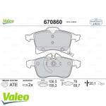 ON FREN BALATASI ASTRA H - MERIVA A - MERIVA  - VALEO 670860