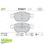 ON FREN BALATASI LAGUNA II 1.6 16V 1.8 16V 1. - VALEO 670471