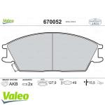 BALATA FREN ON- HYUNDAI ACCENT 95-06/GETZ 00 - VALEO 670052