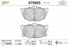 ARKA BALATA HYUNDAI ELENTRA II-III KIA CERATO - VALEO 670065