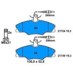 ON FREN BALATASI P406 P406 YM 1.6 1.8 16V 1.8 - VALEO 670068