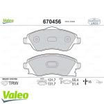 ON BALATA COMBO C-CORSA C 1.3-1.7 CDTI 01 MER - VALEO 670456