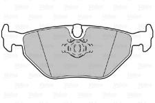 FREN BALATASI ARKA BMW E39 BM 96-03 342167612 - VALEO 671311
