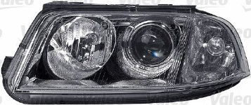 FAR + SINYAL ELEKTRIKLI SOL H7+H7 PASSAT 00-05 - VALEO 44569