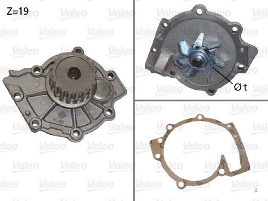 1 Devirdaim Volvo 2.4d 3.0 T6 D3/d4 D507-V40 D3-d4 12-V60 155  - VALEO 506854