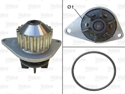 DEVIRDAIM PEUGEOT 106 206 306 PARTNER CITROEN - VALEO 506704