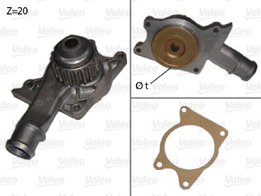 Devirdaim Escort Cl Cvh 1.6 95-01 - VALEO 506008