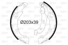 ARKA PABUC BALATA LOGAN 04 CLIO II-IV-P208 12 - VALEO 562810