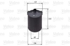HAVA FILTRESI GOLF CADDY III PASSAT JETTA III - VALEO 585742