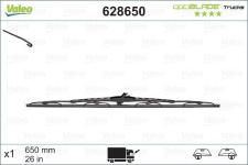 Silecek Supurgesi 650mm X1 Optiblade Agir Ve Hafif Vasita Gr - VALEO 628650