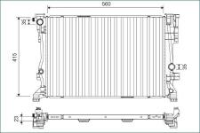 MOTOR SU RADYATORU X156 13- W176 12-18 W246 1 - VALEO 701158