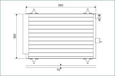 Klima Kondanser Xsara Berlingo 1.4/1.6/1.9d/2.0hdi - VALEO 817508