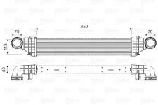 TURBOSARJ RADYATORU MERCEDES E-CLASS W211 S21 - VALEO 818337