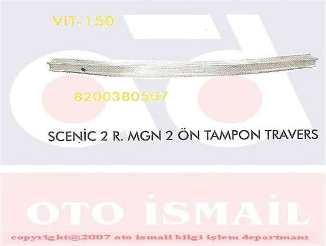 TAMPON DEMIRI ON ORTA UZUN MEGANE II - VITESSE 150