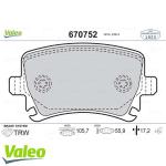 ARKA BALATA PASSAT-CC-CADDY-GOLF5-GOLF6-JETTA - VALEO 670752