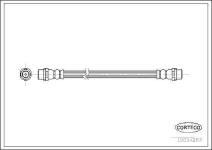 FREN HORTUMU ARKA 280 mm VW T5-T6 BM 04-  - CORTECO 19034267