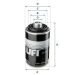 YAG FILTRESI VW GOLF V 2.0 GTI-1.8 TSI 04-11 P - UFI 2349300