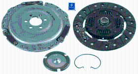 DEBRIYAJ SETI BASKIDISK VW BORA 1.6 00-05 - SACHS 3000846301