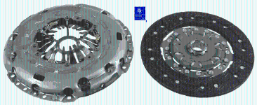 DEBRIYAJ SETI-4 CEKER VW TIGUAN 08-18 CAV - SACHS 3000951880
