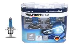 Ampul 12v H4 100/90 P43t Sky Blue Beyaz İsik - WOLFRAM 22144 SB