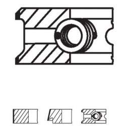 SEGMAN 84.00 MM 0.40  FIAT M131 1.6 - YENMAK 9397-040