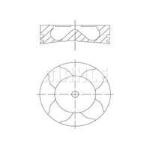 MOTOR PISTON SEGMAN 0.40 ASTRA H 04-14 - YENMAK 31-04293-040