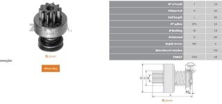 Mars Dislisi 10 Dis Clark Hyster İhc Mf New Holland Perkins - ZEN 0649