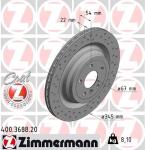 FREN DISKI ARKA MERCEDES X166 W166 - ZIMMERMANN 400.3688.20