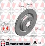 FREN DISKI ARKA MERCEDES W166 C292 - ZIMMERMANN 400.3687.20