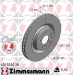 FREN DISKI ON MERCEDES X166 W166 C2 - ZIMMERMANN 400.5500.20