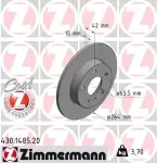 ARKA FREN AYNASI ASTRA H-COMBO C 02 - ZIMMERMANN 430.1485.20