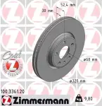 On Fren Aynasi A4-a5-a6-a7-q5 320x30x28xhavali 0986479c49-df - ZIMMERMANN 100.3361.20